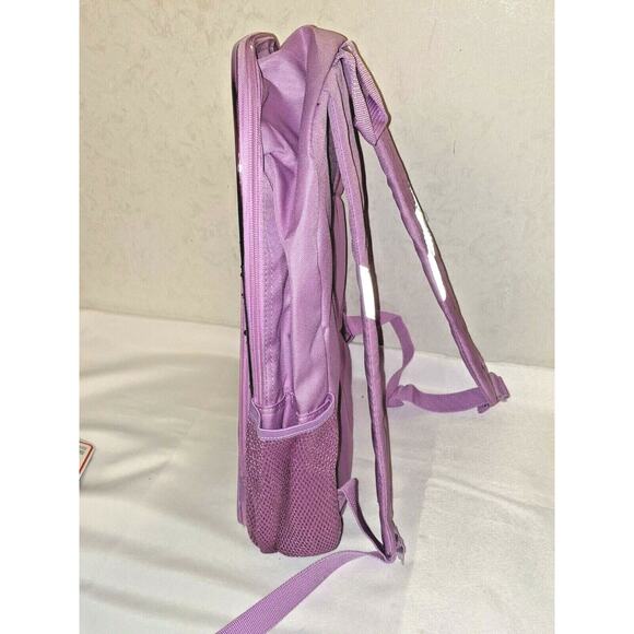 Space Jam A New Legacy Looney Tunes Backpack Lola & Tweety Purple Sequin 17 inch - Picture 4 of 6